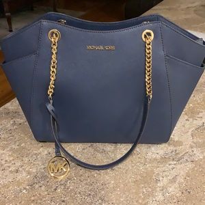 Michael Kors handbag, navy blue
